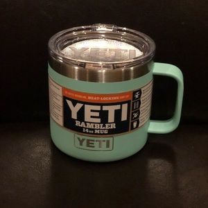 Yeti 14 oz rambler tumbler coffee mug camping cup